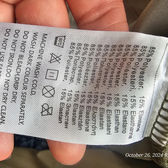 Workout Olive Green Jacket Size XXL - Picture 4 of 4